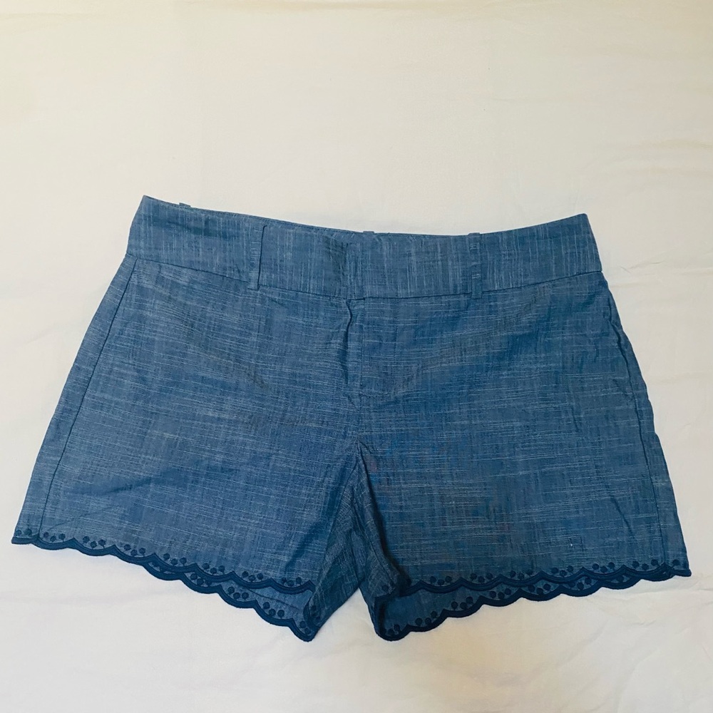 Calvin Klein Scalloped Trim Shorts